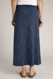 Weird Fish Elder Maxi Skirt - Navy