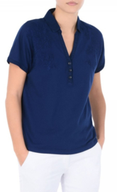 Napapijri EKELYN polo shirt - Blue Depths