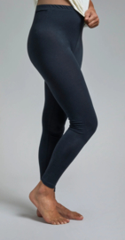 Weird Fish Louisa Stretch Leggings - Washed Black AW22