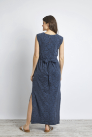 Weird Fish Galia Maxi Dress - Navy