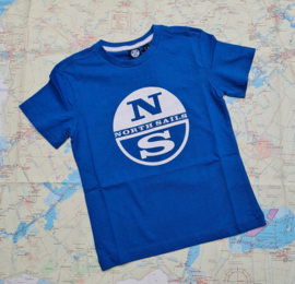 North Sails T-Shirt with Graphic  - Royal