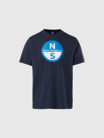 North Sails Basic T-Shirt Short Sleeve - Navy Blue