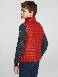 North Super Light Bodywarmer - Pompeian Red (K)