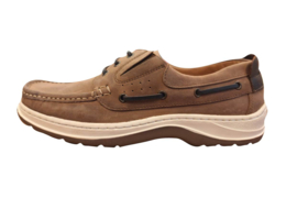 Sommerset Somerton Leather Boat Shoe Slip in / Instapper - Brown
