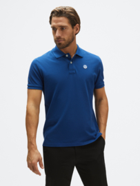 North Sails - POLO S/S W/LOGO - Ocean Blue - SS21