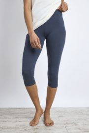 Weird Fish Cropped Legging - Blondie - Navy Blue - SS21