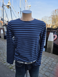 Saint James Meridien Moderne shirt LM -  marine/jeans