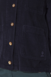 Mousqueton Berric Corduroy Vest - Marine