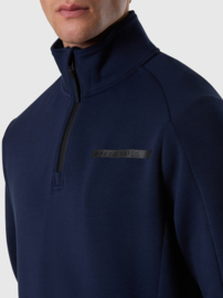 North Sails Half Zip Sweatshirt - Navy Blue