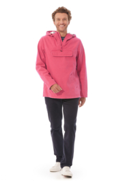Mousqueton Larmor anorak met kangoeroezak - Cyclamen