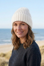 Emerald Tallin Beanie 100% wool - Woolwhite (More Colours Available)