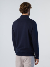 North Sails Basic Full Zip Sweatshirt- Navy Blue