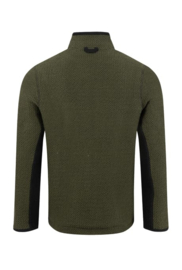 Weird Fish Arnott Full Zip Lined Macaroni Jacket - Deep Lichen Green
