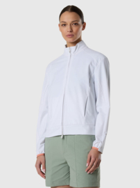 North Sails Full Zip Sweatshirt - Almond Cream