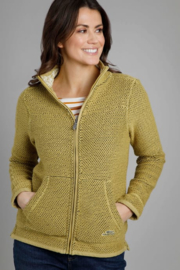 Weird fish Sontee Eco Full Zip Classic Macaroni - Antique Moss