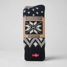 Woolwear wollen sokken 80% - Dark Grey