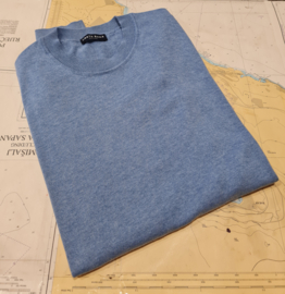 North Sails Crewneck Knitwear 14GG - Wedgewood Melange