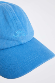 Weird Fish SCARFELL Peached Herringbone Cap - Azure SS22