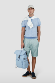 x Paul & Shark Linen/Cotton 1 pince Bermuda Short - Ether
