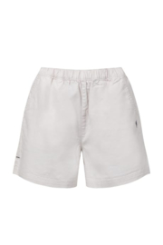 Weird Fish Jardin Cotton Twill Shorts - Natural