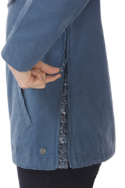 Mousqueton Larmor anorak met kangoeroezak - Chardon