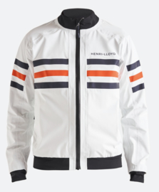 Henri Lloyd FREMANTLE STRIPES CREW JACKET - white