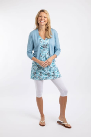 Weird Fish Limon Outfitter Cardigan - Skyway