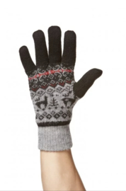 Apu Kuntur ANDEN VIENTOS Fingerhandschuhe - Grau