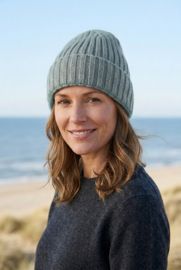 Emerald Tallin Muts 100% wool Beanie - Water (More colours available)