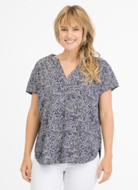 Ragwear Kinzie Print (tex) blouse - Midnight