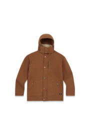 Mousqueton LODONEK canvas winterparka - Cognac AW23