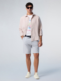 North Sails Shirt LS Regular Spread Collar - Beige