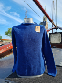 Emerald JURMO wool sweater round neck - kobalt blue