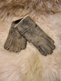 Fellhof handschoenen TREND schapenwol - retro