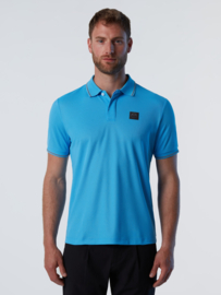 North Sails Polo Short Sleeve Coolmax - Azzurro