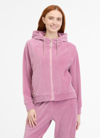 Ragwear Corduly vest met capuchon - Dusty Pink
