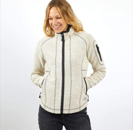 Weird Fish - Full Zip Macaroni - Vettia - Ecru - SS21