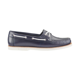 Wuzzos Whitaker Boat Shoe - Navy Blue