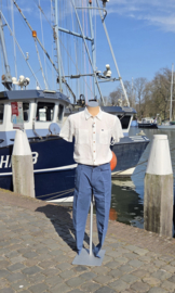 North Sails Newport pleated chinos - Dark Denim