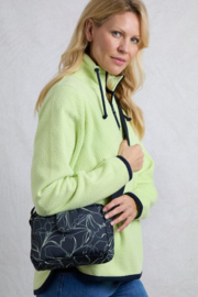 Weird Fish Corrie Printed Cross Body Bag - Midnight