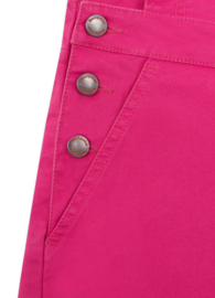 Mousqueton - FLAVEN - Dungaree Tuinbroekje short - Fuchsia