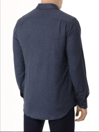 x Paul & Shark Extrasoft flannel shirt - Blauwgrijs