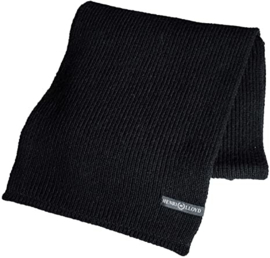 Henri Lloyd Knitted Scarf 80% Wool - Grey / Navy
