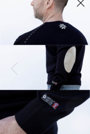 Woolwear 100% Merino Trui ronde hals - Navy