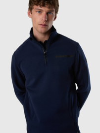 North Sails Half Zip Sweatshirt - Navy Blue