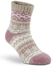 Fellhof Alpaka Hygge Socken Kids 2er Pack - Rosa