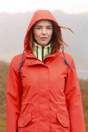 Weird Fish Kimia Showerproof Jacket - Tango Red
