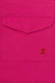 Mousqueton - FLAVEN - Dungaree Tuinbroekje short - Fuchsia