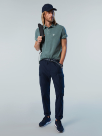North Sails SS Polo with Logo - Military Green