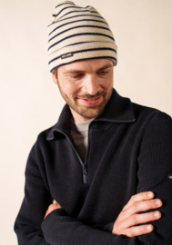 Saint James Bonnets Rayes A - ecru/marin